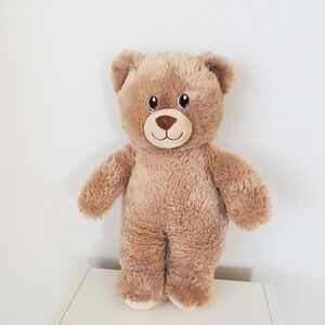 Build a Bear Workshop Beige Teddy Bear Plush Toy Stuffed Animal 15"